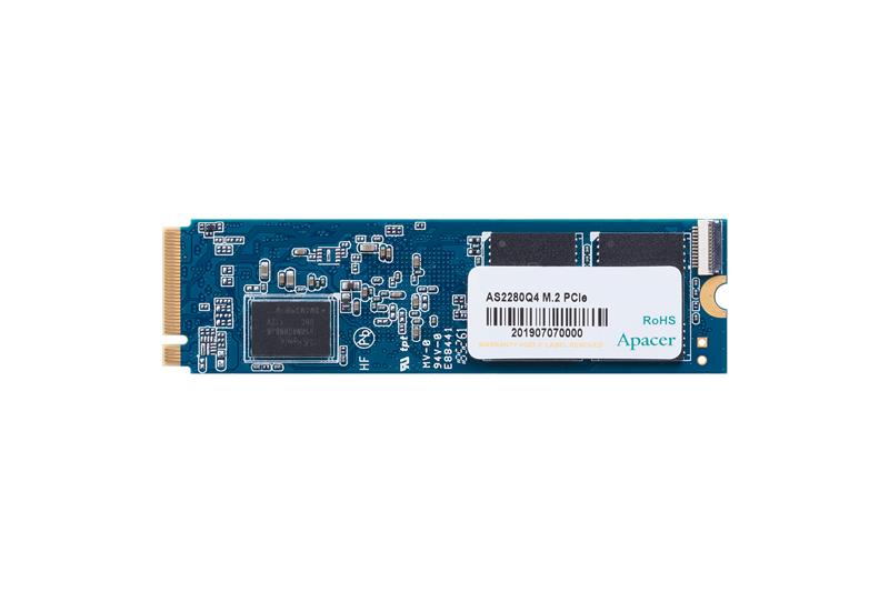 Твердотільний накопичувач SSD M.2 Apacer 500GB AS2280Q4 NVMe PCIe 4.0 x4 2280 3D TLC