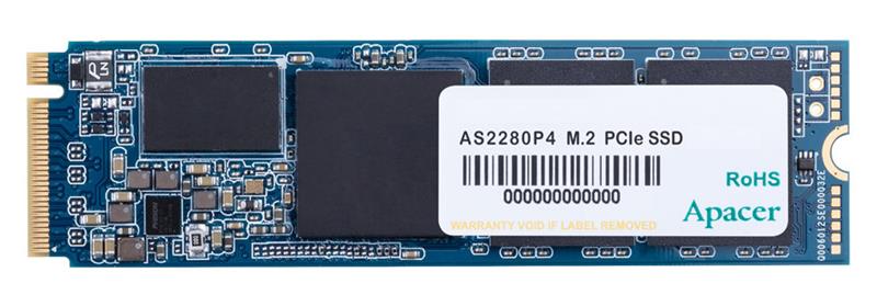 Твердотільний накопичувач SSD M.2 Apacer 512GB AS2280P4 NVMe PCIe 3.0 x4 2280 3D TLC