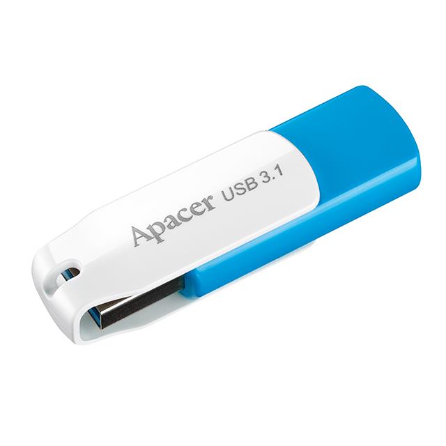 Накопичувач Apacer 64GB USB 3.1 AH357 Blue/White