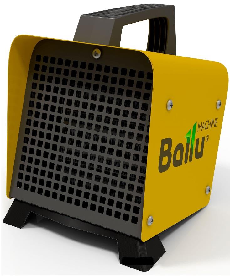Обігрівач теплова гармата Ballu BKN-3, 2200Вт, 20м2, мех. керування, IP24, жовтий