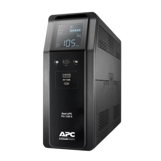 Джерело безперебійного живлення APC Back UPS Pro BR 1200VA, Sinewave,8 Outlets, AVR, LCD interface