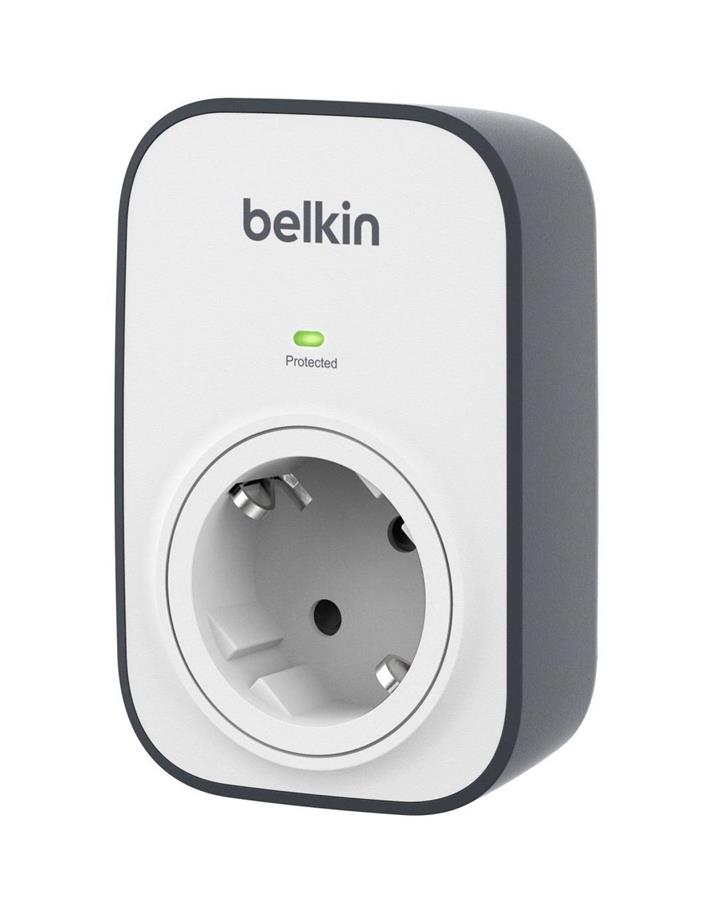 Мережевий фільтр Belkin з захистом від перенапруги, 1 роз., 306 Дж, UL 500 В