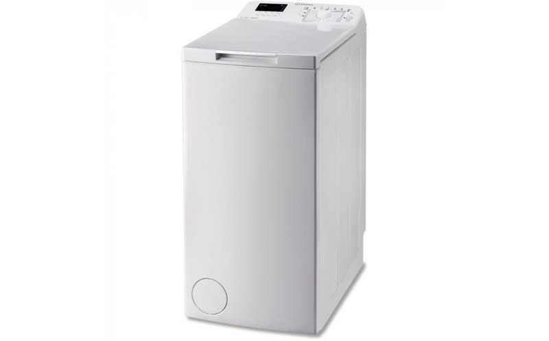 Пральна машина з верт. загр. Indesit BTWD51052EU, 5кг, 1000, A++, 40см, Дисплей, Білий