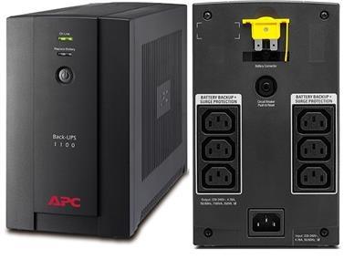 Джерело безперебійного живлення APC Back-UPS 1100VA, IEC