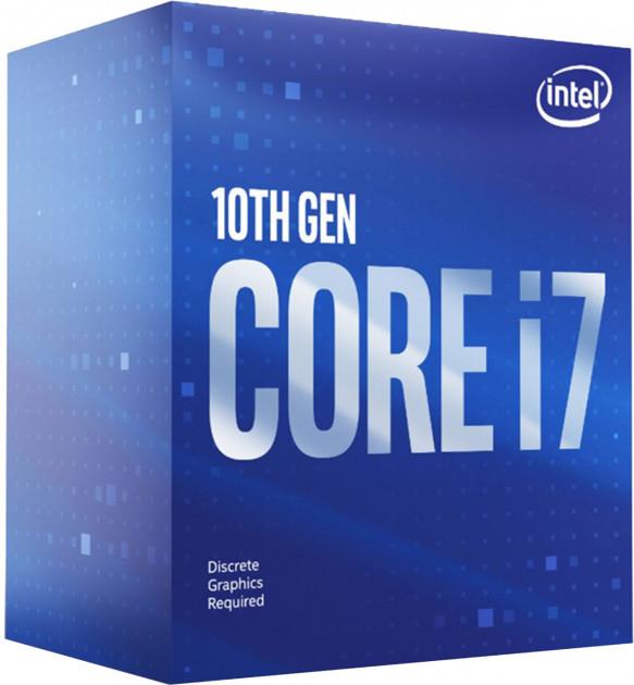 Центральний процесор Intel Core i7-10700F 8/16 2.9GHz 16M LGA1200 65W w/o graphics box