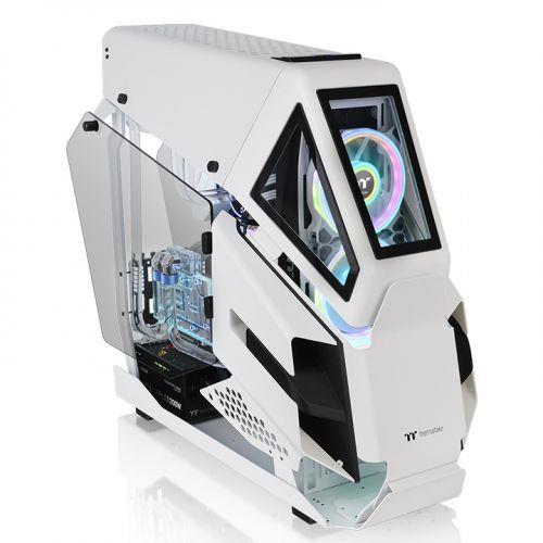 Корпус Thermaltake AH T600Snow/White/Win/SPCC/5mm Tempered Glass*2