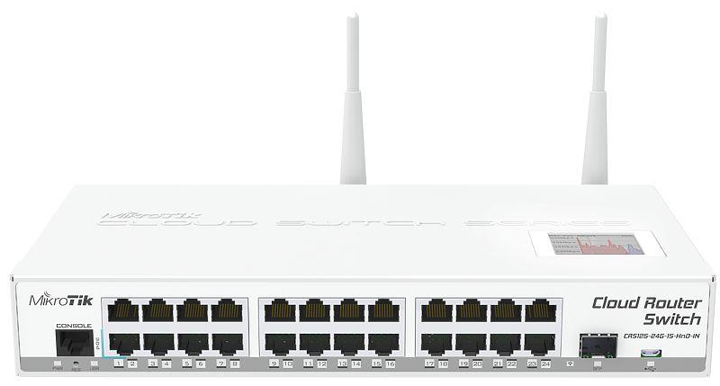 Комутатор MikroTik Cloud Router Switch 125-24G-1S-IN