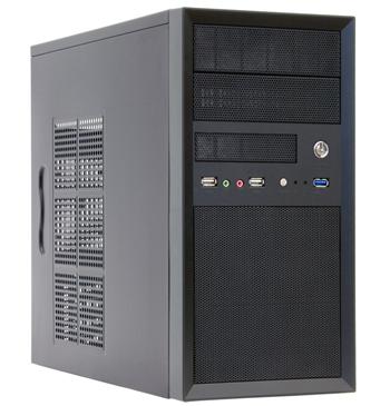 Корпус CHIEFTEC Mesh CT-01B,без блока живлення,1xUSB3.0,mATX,чорний