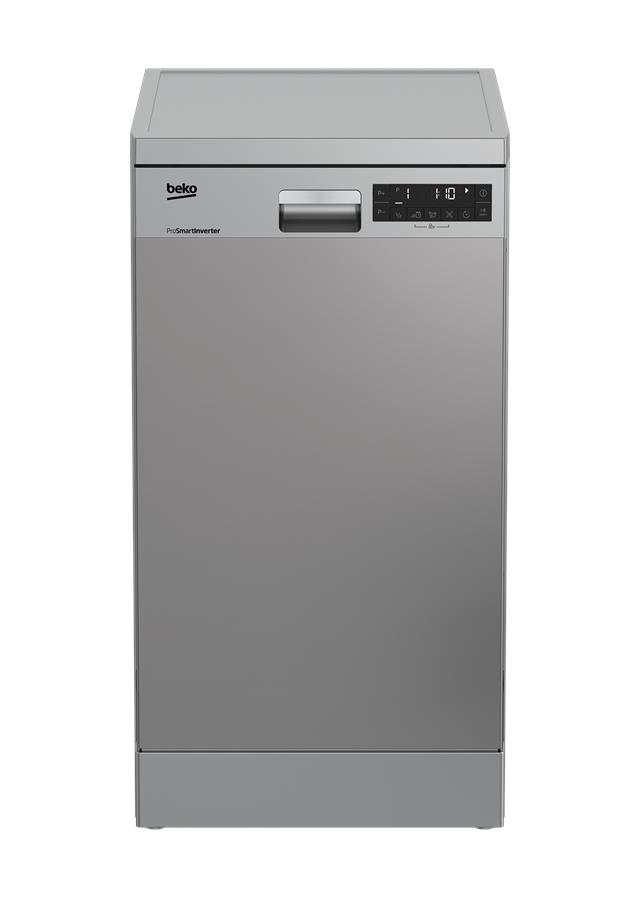 Окремо встановлювана посудомийна машина Beko DFS28022X - 45 см./10 компл./8 програм/А++/нерж. сталь