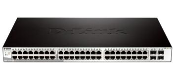 Комутатор D-Link DGS-1210-52 48xGE, 4xSFP, WebSmart