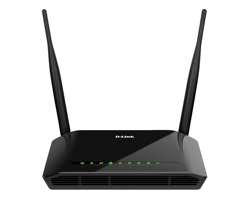 Маршрутизатор D-Link DIR-620S N300, 4xFE LAN, 1xFE WAN, 1xUSB