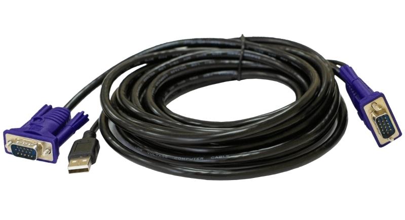 Комплект кабелів D-Link DKVM-CU5/B, 4.5м