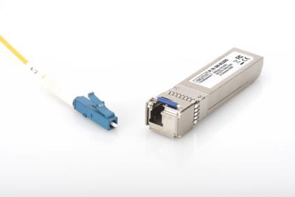 Модуль DIGITUS SFP+ 10Gbps Bi-dir.Module, SM 10km, Tx1330/Rx1270, LC Simplex, with DDM feature