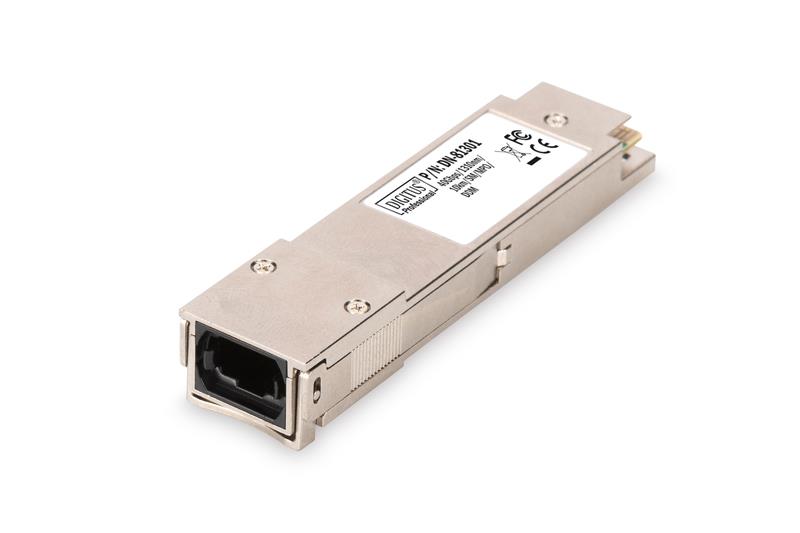 Модуль DIGITUS QSFP+ 40G, MPO, OS2, 1310nm, 10km