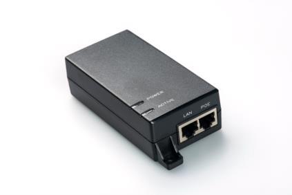 PoE-Інжектор DIGITUS PoE 802.3af, 10/100/1000 Mbps, Output max. 48V, 15.4W