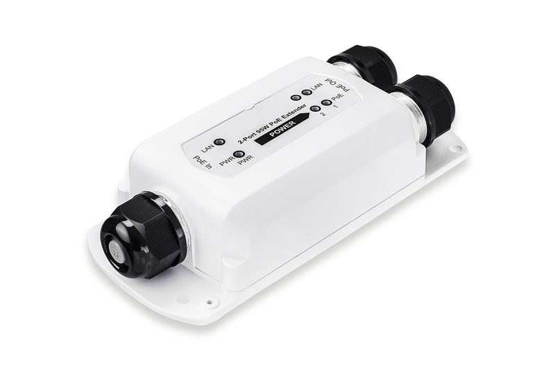 PoE-Екстендер DIGITUS Outdoor 2 port 10/100BaseTX PoE++, 95W, 200m