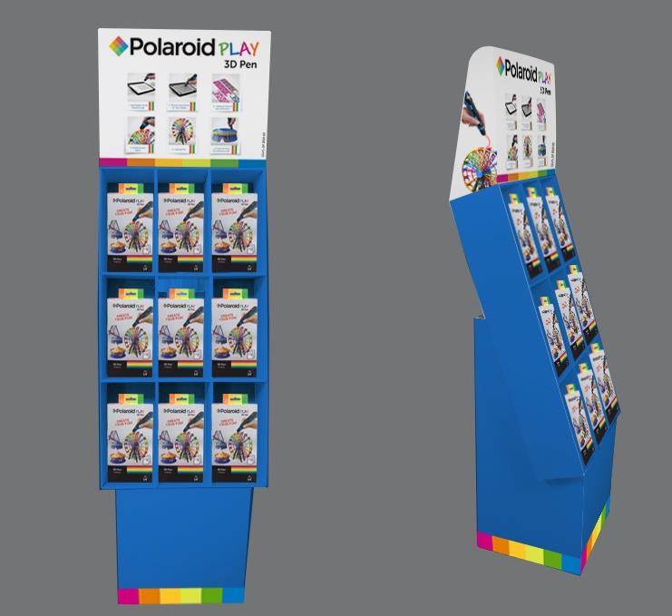 Стійка для 3D Polaroid велика 18 місць