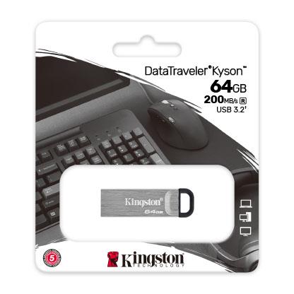 Накопичувач Kingston 64GB USB 3.2 Gen1 DT Kyson