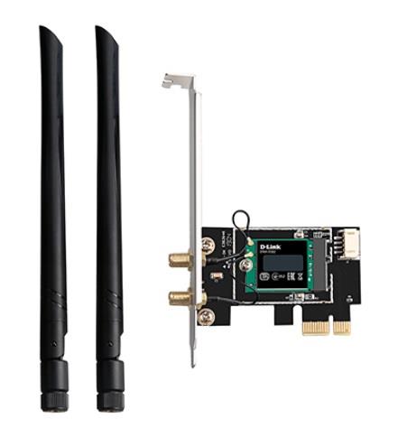 WiFi-адаптер D-Link DWA-X582 AX3000, PCI Express