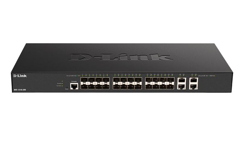 Комутатор D-Link DXS-1210-28S 24xSFP+, 4x10GE, Smart