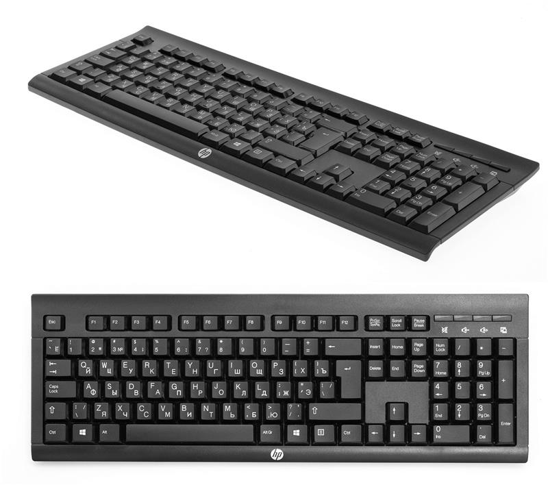 Клавіатура HP K2500 WL Black
