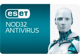 Програмна продукція ESET NOD32 Antivirus на 1 рік. Для захисту 2 об'єктів