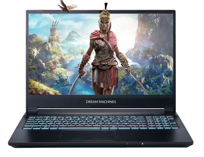 Ноутбук Dream Machines G1650Ti-15 15.6FHD IPS 144Hz/Intel i5-10200H/16/500F/NVD1650Ti-4/DOS