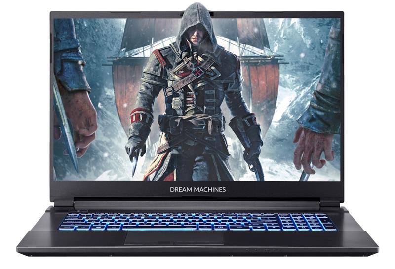 Ноутбук Dream Machines G1650Ti-17 17.3FHD IPS 60Hz/Intel i7-10870H/16/1024F/NVD1650Ti-4/DOS