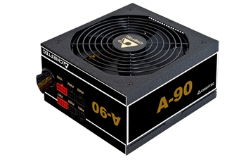 Блок живлення CHIEFTEC RETAIL A-90 GDP-750C,750W,14cm fan,eff. >90%,24+8pin(4+4),3xMolex,8xSATA,4xPCIe 8pin(6+2),Modular