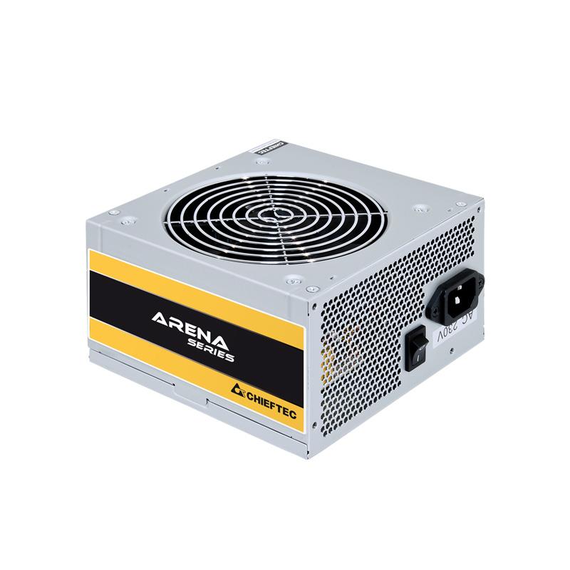 Блок живлення CHIEFTEC iArena GPA-450S8,450W,12cm fan,eff. >85%,24+8pin(4+4),2xMolex,3xSATA,1xPCIe 8pin(6+2),Bulk