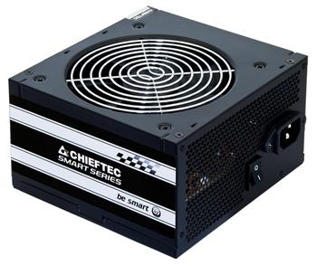 Блок живлення CHIEFTEC RETAIL Smart GPS-400A8,400W,12cm fan,eff. >85%,24+8pin(4+4),2xMolex,3xSATA,1xPCIe 8pin(6+2)