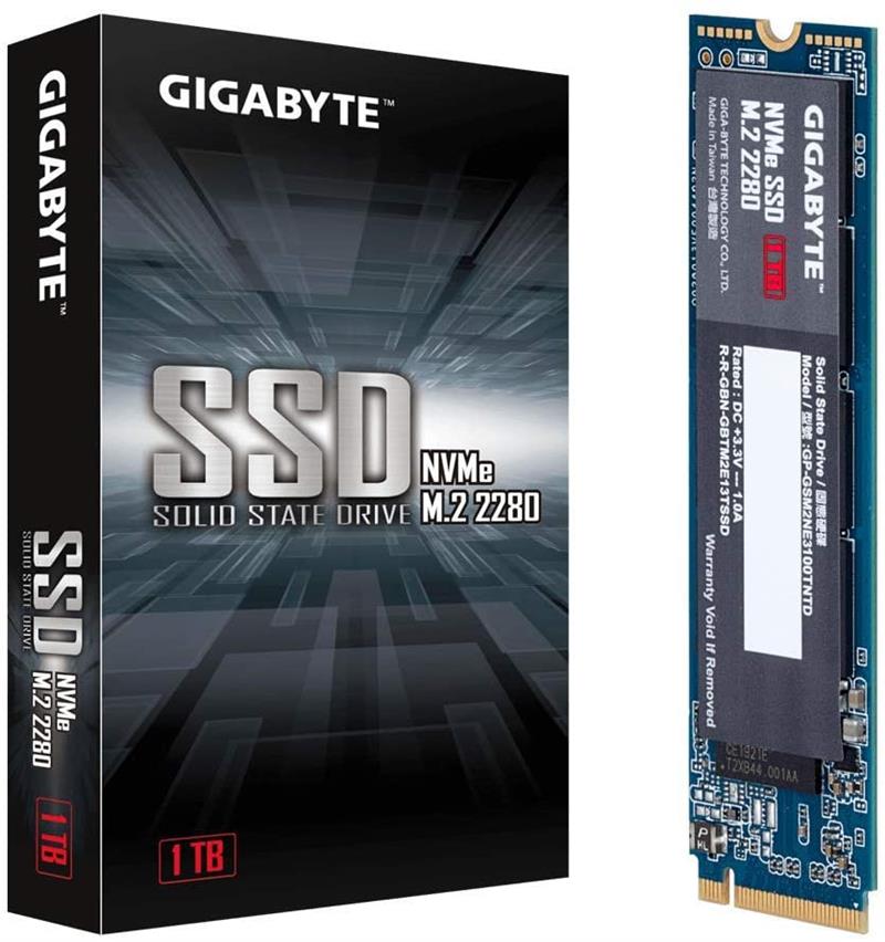 Твердотільний накопичувач SSD M.2 GIGABYTE 1TB NVMe PCIe 3.0 4x 2280