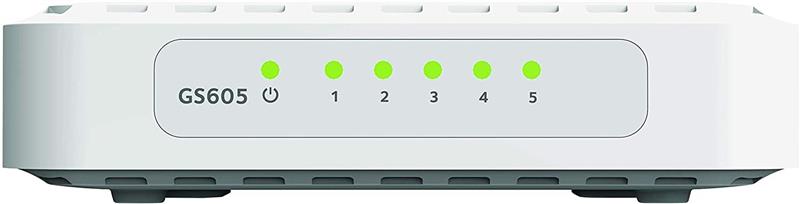 Комутатор NETGEAR GS605 5xGE, некерований