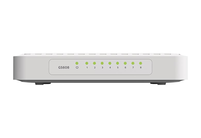Комутатор NETGEAR GS608 8xGE, некерований