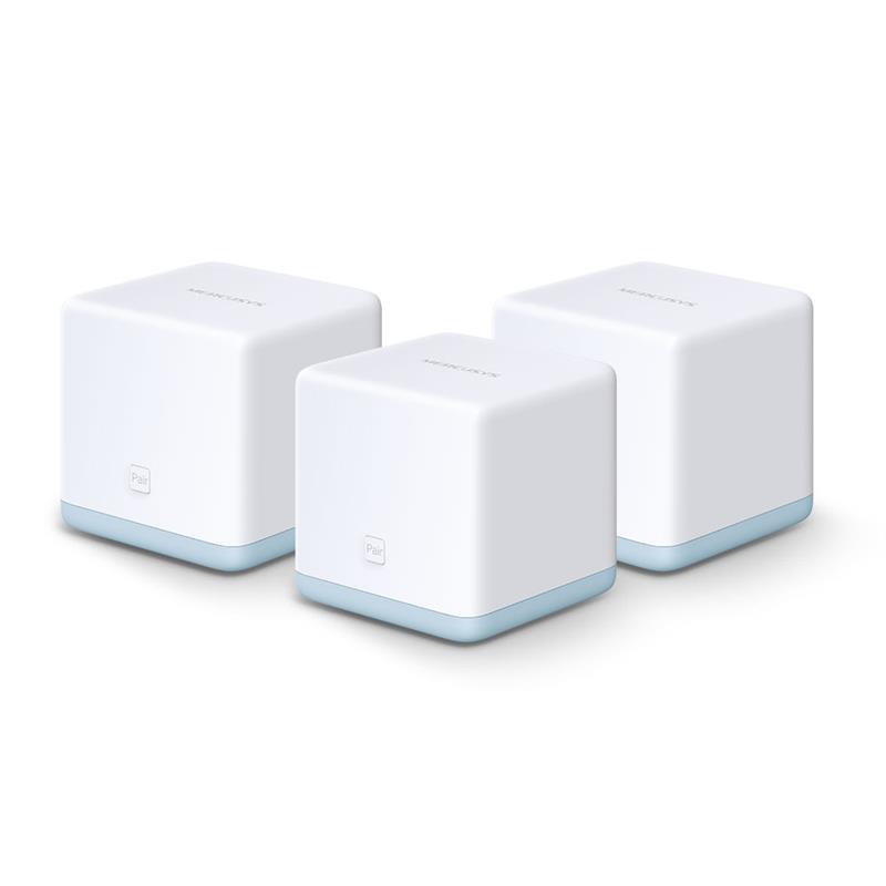 Маршрутизатор MERCUSYS HALO S12 3PK AC1200 2xFE LAN/WAN MU-MIMO MESH