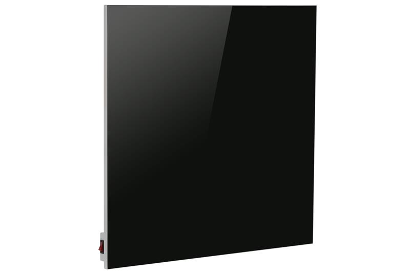 Обігрівач керамічна панель Ardesto HCP-400BK, 400Вт, 8м2, мех. керування, IP54, чорний