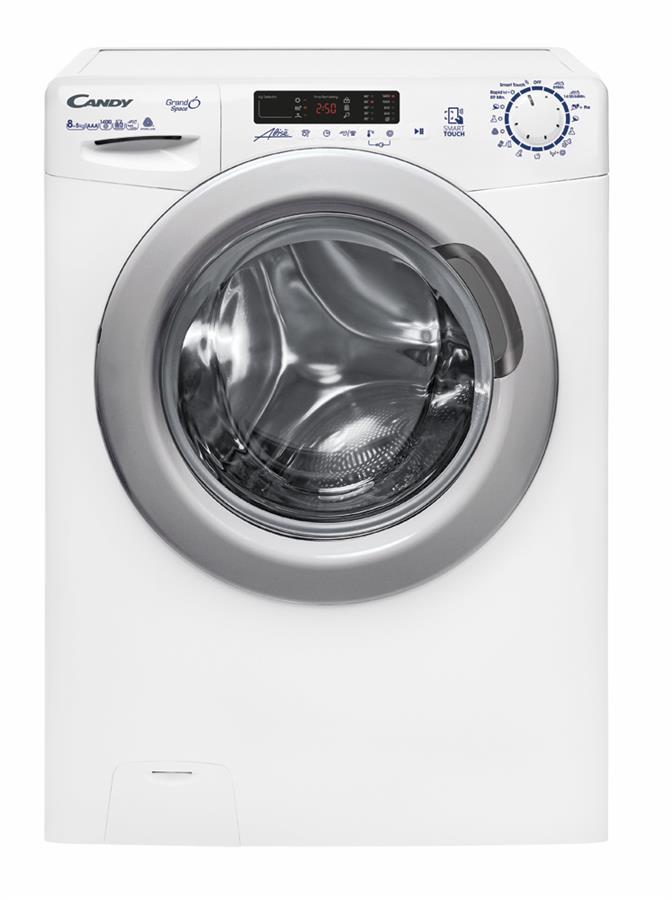 Прально-сушильна машина CANDY HGSW485DSW/1-S, 8кг (5кг), 1400, A, 54см, Дисплей, Білий