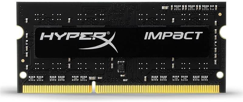 Пам'ять до ноутбука Kingston DDR3 1600 4GB 1.35/1.5V SO-DIMM HyperX Impact