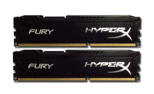 Пам'ять до ПК Kingston DDR3 1866 16GB KIT (8GBx2) HyperX Fury Black