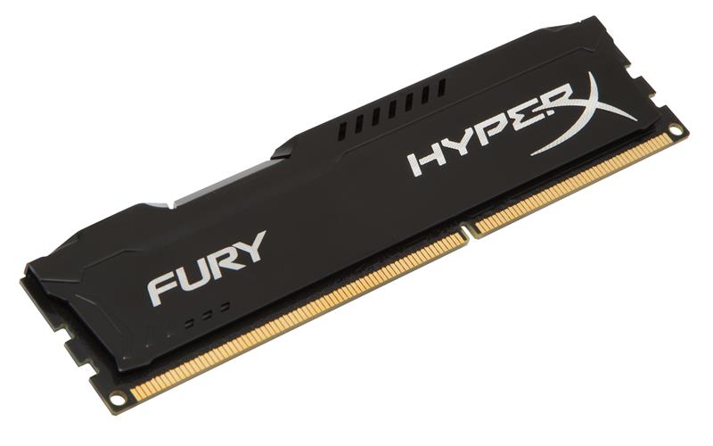 Пам'ять до ПК Kingston DDR3 1866 8GB HyperX Fury Black