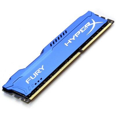 Пам'ять до ПК Kingston DDR3 1866 4GB HyperX Fury Blue