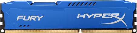 Пам'ять до ПК Kingston DDR3 1866 8GB HyperX Fury Blue