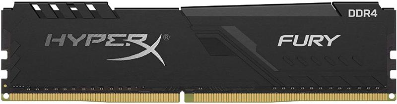 Пам'ять до ПК Kingston DDR4 2666 32GB HyperX Fury Black