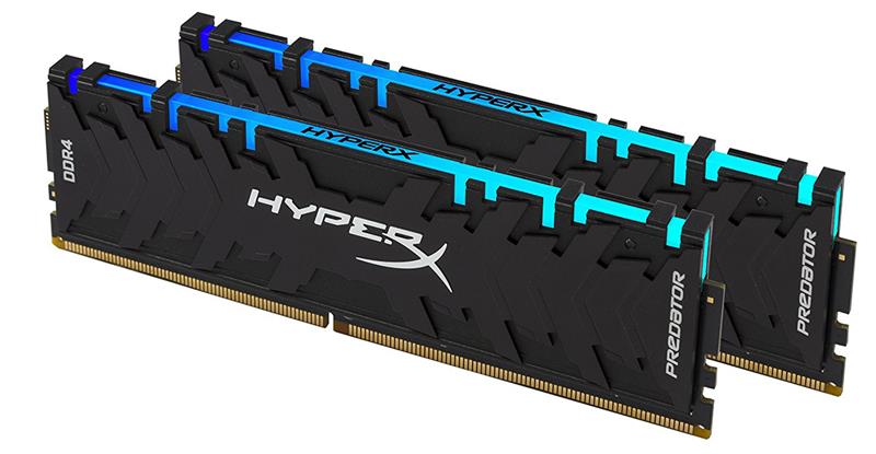 Пам'ять до ПК Kingston DDR4 2933 16GB KIT (8GBx2) HyperX Predator RGB