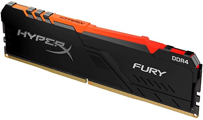 Пам'ять до ПК Kingston DDR4 3000 16GB HyperX FuryRGB