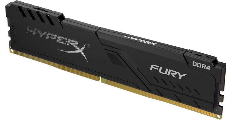 Пам'ять до ПК Kingston DDR4 3200 16GB HyperX Fury Black