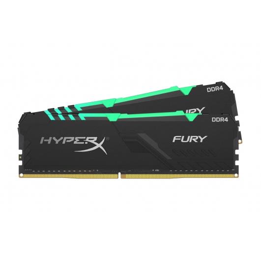 Пам'ять до ПК Kingston DDR4 3600 32GB KIT (16GBx2) HyperX Fury RGB