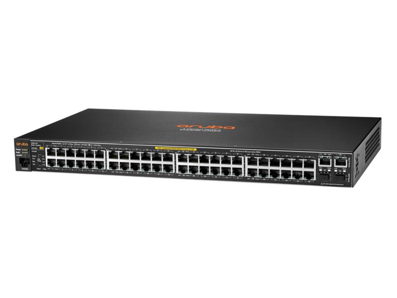 Комутатор HPE Aruba 2530-48-PoE+ 48x10/100+2xGE-T +2xGE-SFP, L2, 382W, Warranty