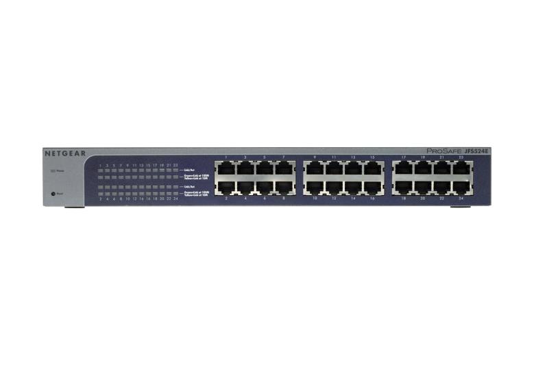 Комутатор NETGEAR JFS524 24xGE, некерований