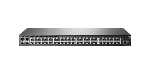 Комутатор HPE Aruba 2540-48G-4SFP+ 48xGE+4x10GE SFP+, L2, LT Warranty Switch.
